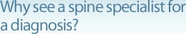 Why See A Spine Specialist For a Diagnosis - Kraus Back & Neck Institute
